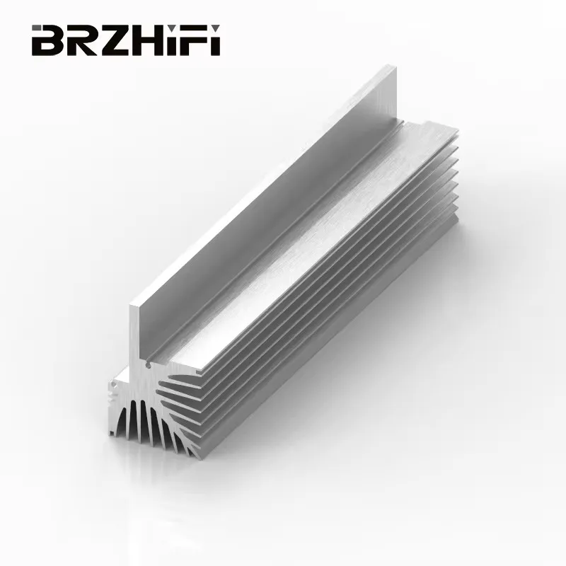 BRZHIFI -146Aluminum Profile 6061 Heat Dissipation For Furniture Decoration Electronic Equipment Cooling Home AudioAmplifier CNC