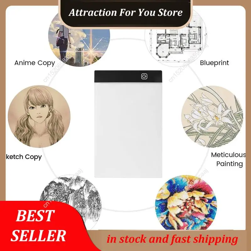 Hot Selling Three Level Dimmable Led Light Pad,Tablet,Tools, Accessories,Diamond Embroidery Eye Protection A5 Size