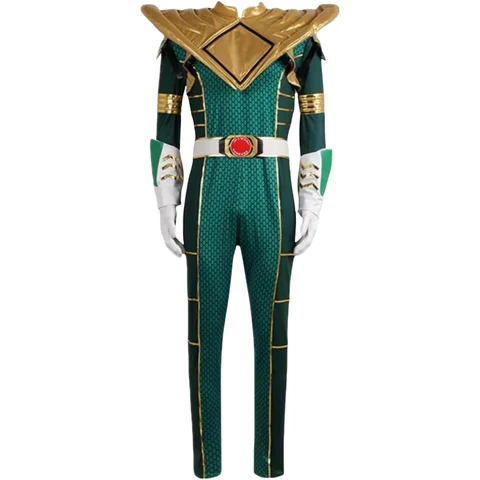 Burai cosplay Costume adult Halloween costumes Green Ranger Uniform Cosplay Jumpsuit