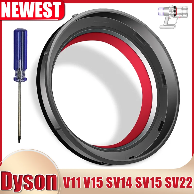 Pojemnik na kurz górny stały pierścień uszczelniający do Dyson V11 V15 SV14 SV15 SV22 część naprawcza do odkurzacza akcesoria