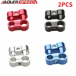 2PCS 4AN To 6AN / 4AN To 8AN / 6AN To 8AN ID Stepped Billet Dual Hose Separators