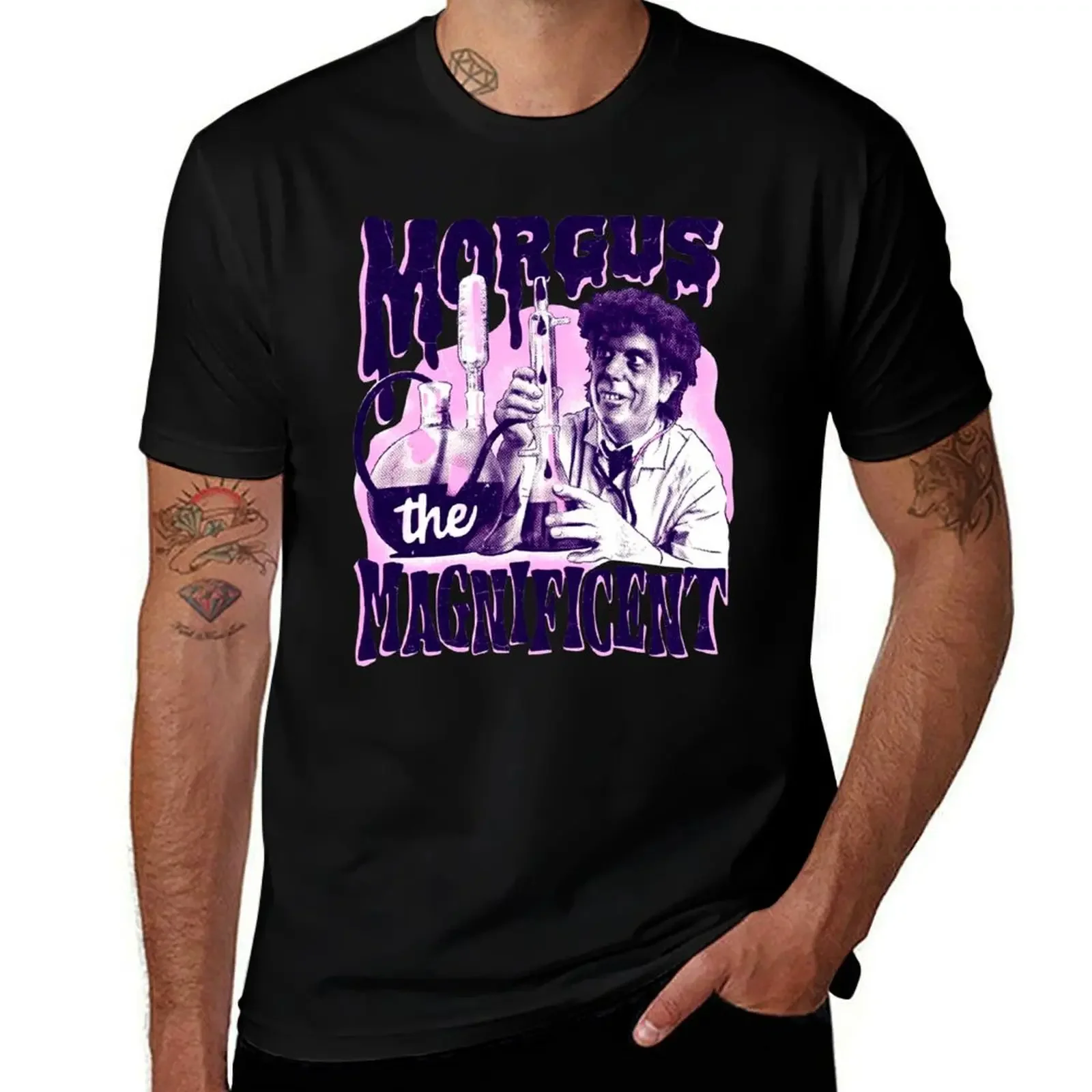 MORGUS THE MAGNIFICENT T-Shirt plus size clothes oversized t shirt Man t-shirt hippie clothes slim fit t shirts for men