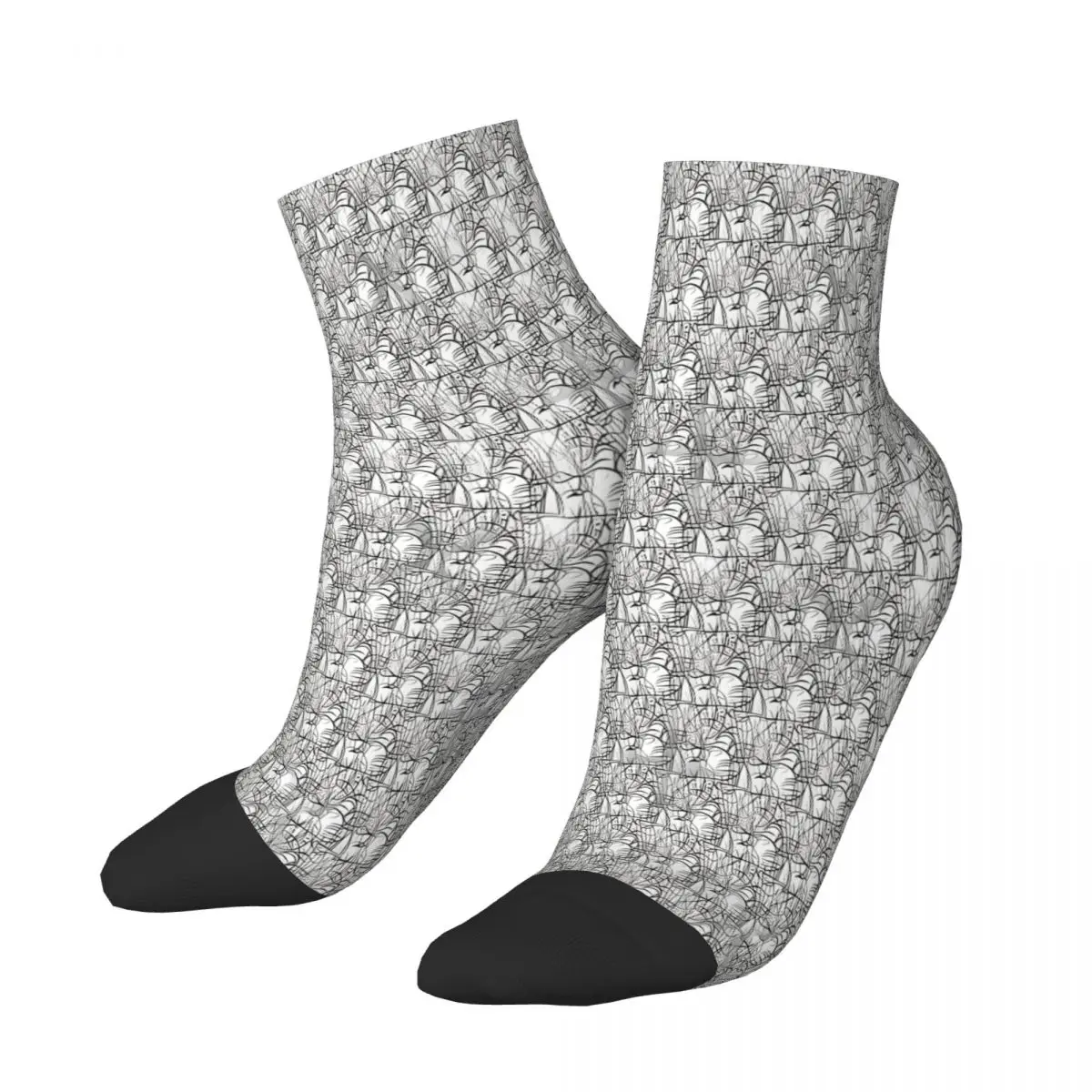 The Striking Appeal Yoga Animal Ankle Socks Male Mens Women Autumn Stockings Polyester