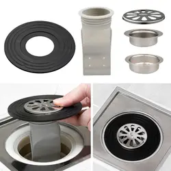 New Creative Anti-odor Floor Drain Bathroom Kitchen Sink Strainer Shower Pipe Anti-Smell Sewer Anti Blocking Filter