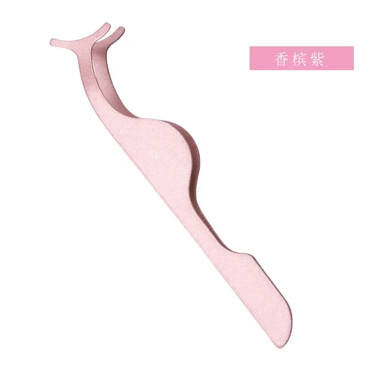 1Pcs Professional Magnetic Eyelashes Extension Applicator Stainless Steel False Eyelashes Curler Tweezer Clip Clamp Makeup Tool