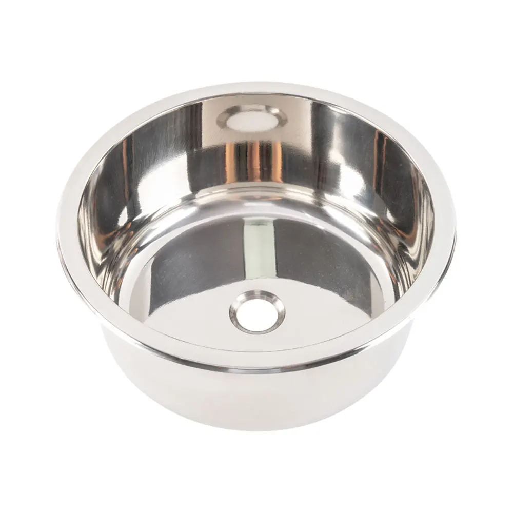 

Custom Classic Single Basin Bowl Stainless Steel Camping RV Kitchen Sink For RV Caravan Motorhome Camper Boat Yacht