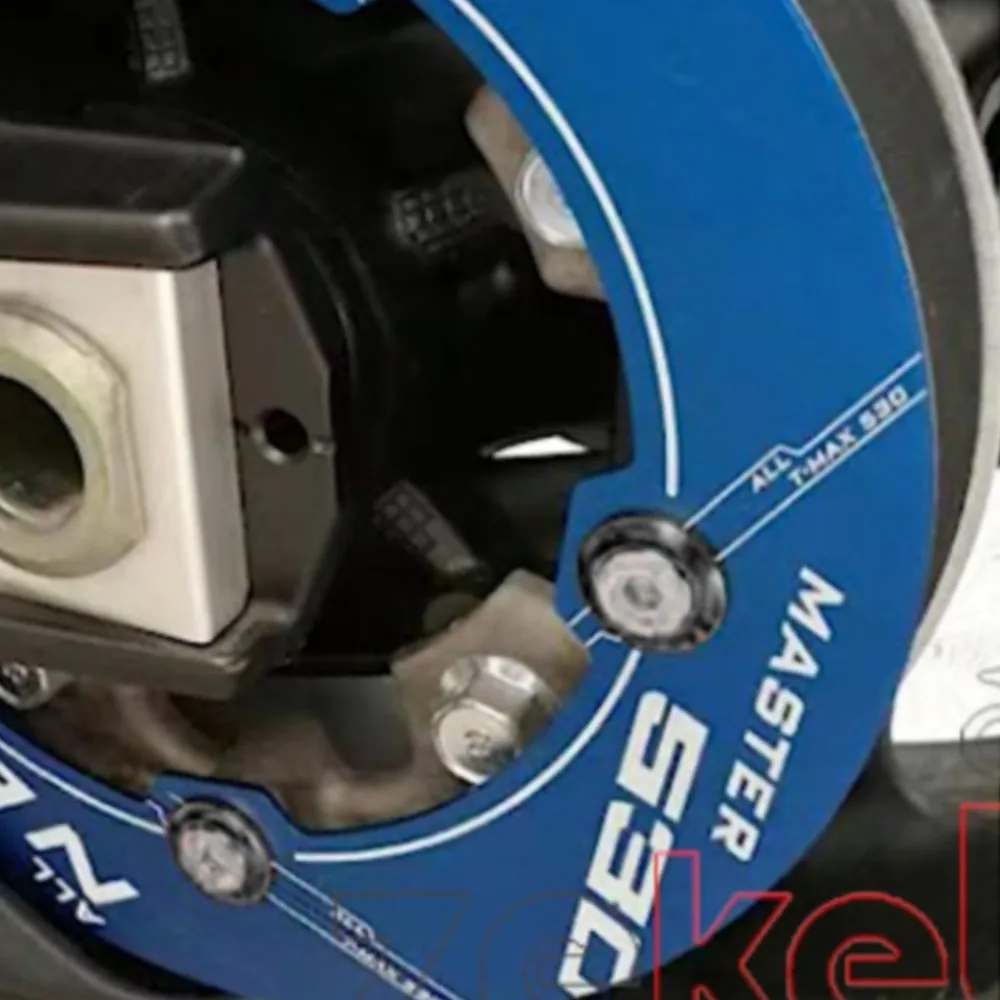 

CNC Motorcycle Transmission Belt Pulley Decorative Cover Fit for Yamaha TMAX 530 / T-MAX 530 2017 2018 2019 2020 2021 2022 2023