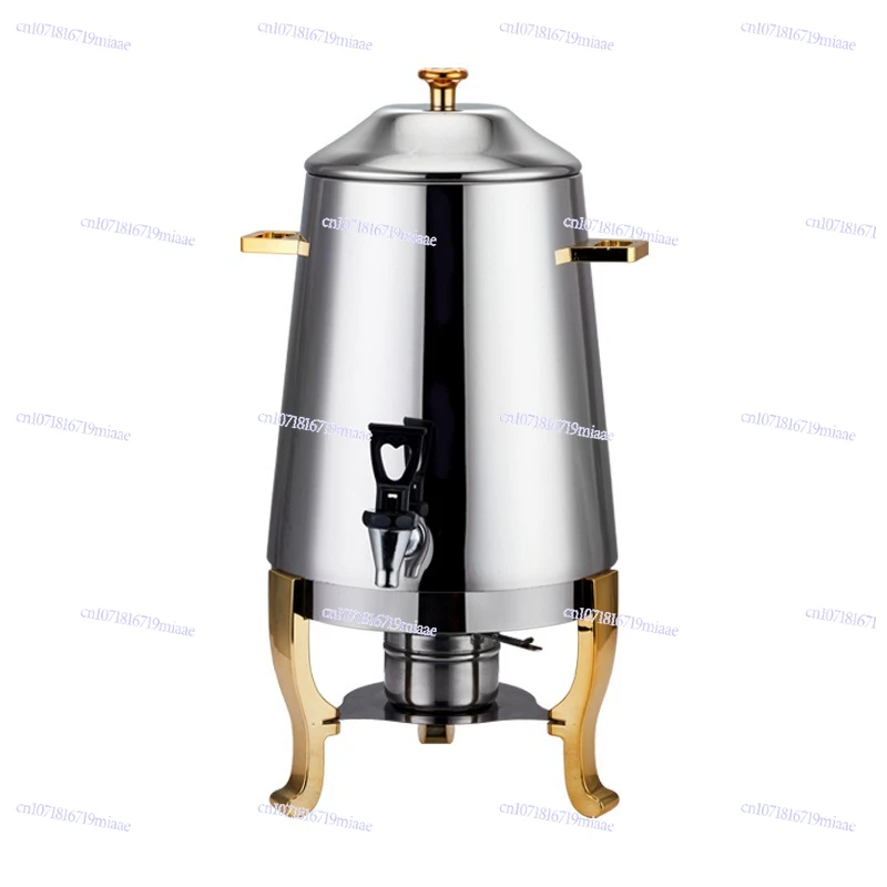 

Термоизолированный электрический подогреватель для кофе и соков из нержавеющей стали с краном, в форме треноги, для фуршета