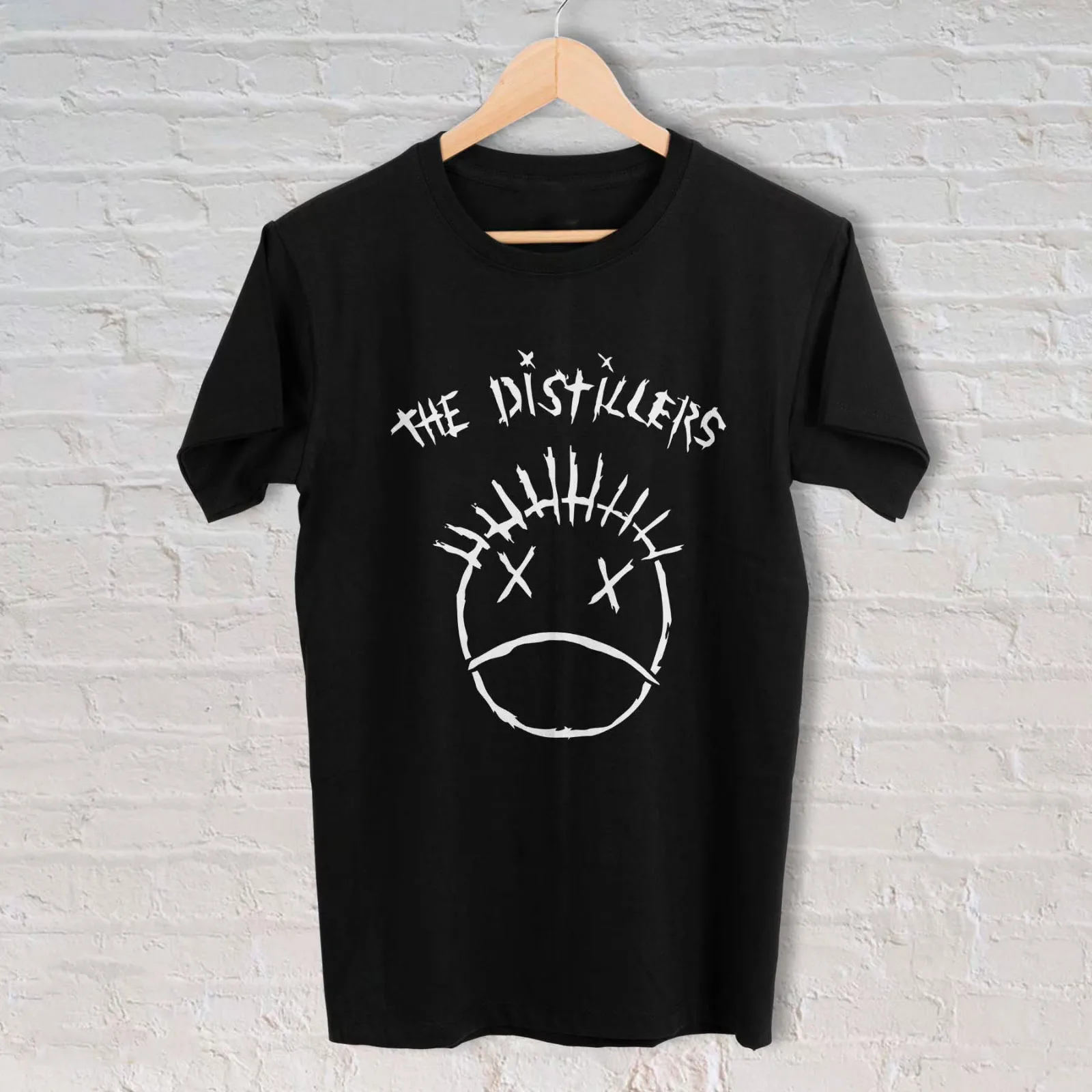 The Distillers Band Basic For Fan Black S 2345XL T shirt TMB3054