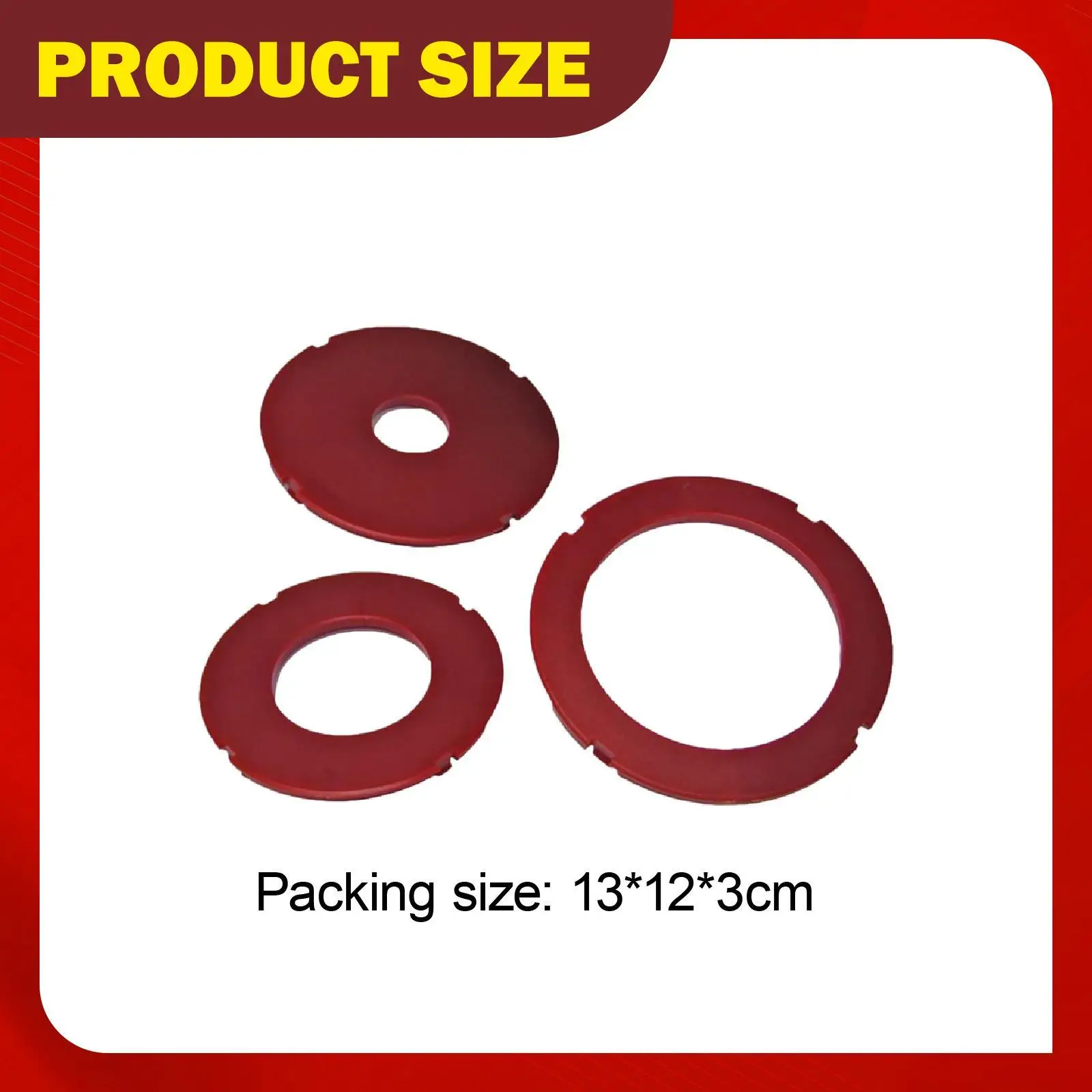 Professional Insert Ring Set Durable Rubber Router Table Accessory Replacement for Woodworking Projects