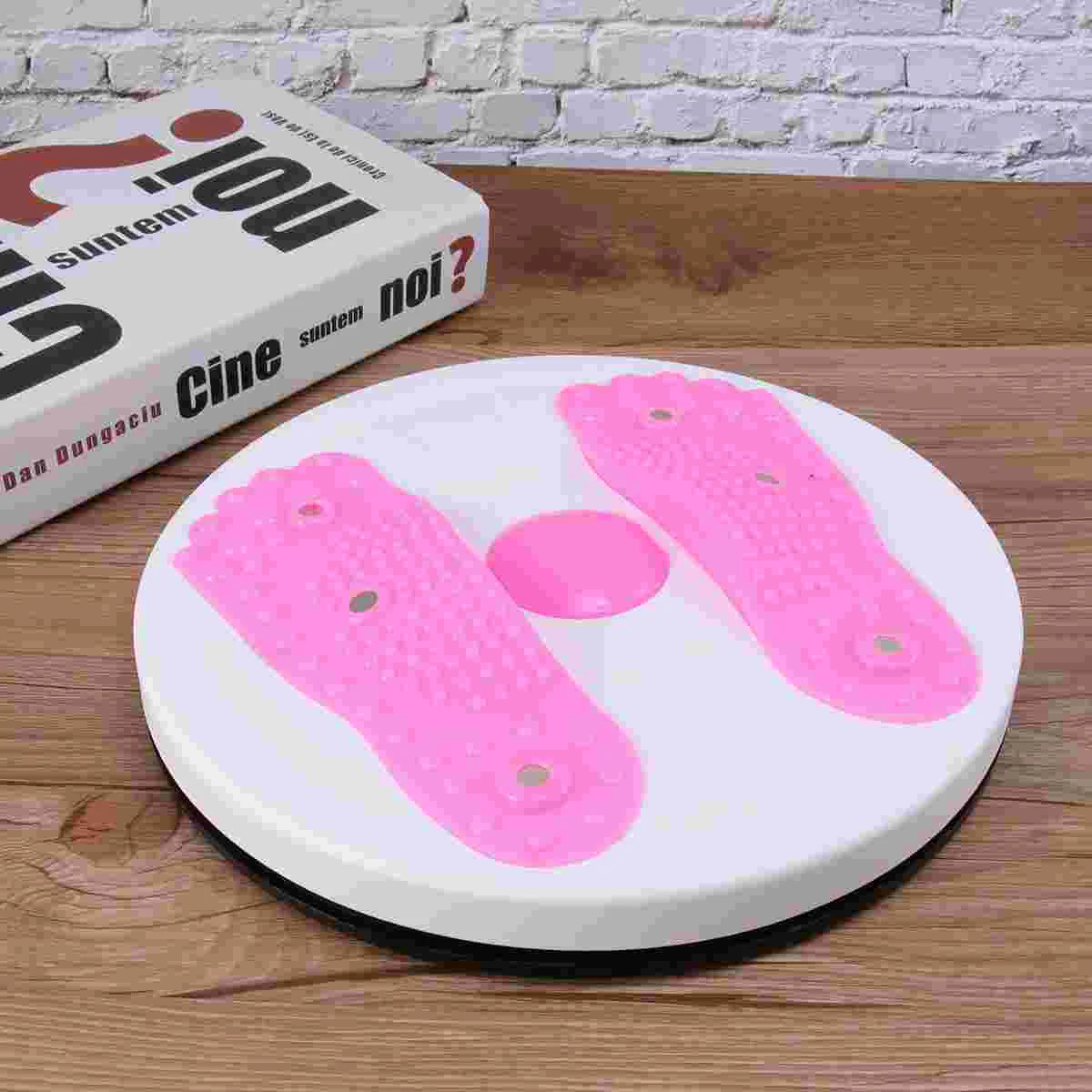 

Indoor Fitness Plate Board Magnet Plate Disk Slimming Legs Fitness Equipment for Home (Pink) Household Bofy