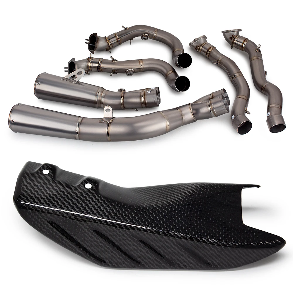 For Ducati Panigale V4 Streetfighter V4 SP PANIGALE V4 V4 S titanium full exhaust system Proejct with titanium exhausts S1-GP