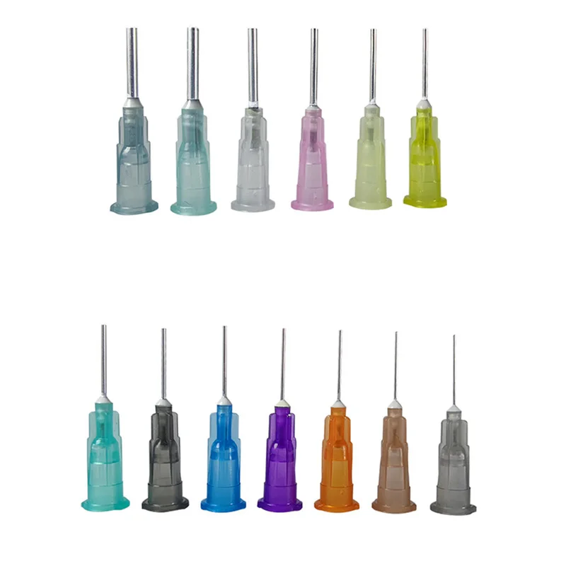 Stainless Steel Bayonet Dispensing Needle Dispensing Machine Needle Head Glue Horizontal Mouth Syringe Dispensing Valve Injectio