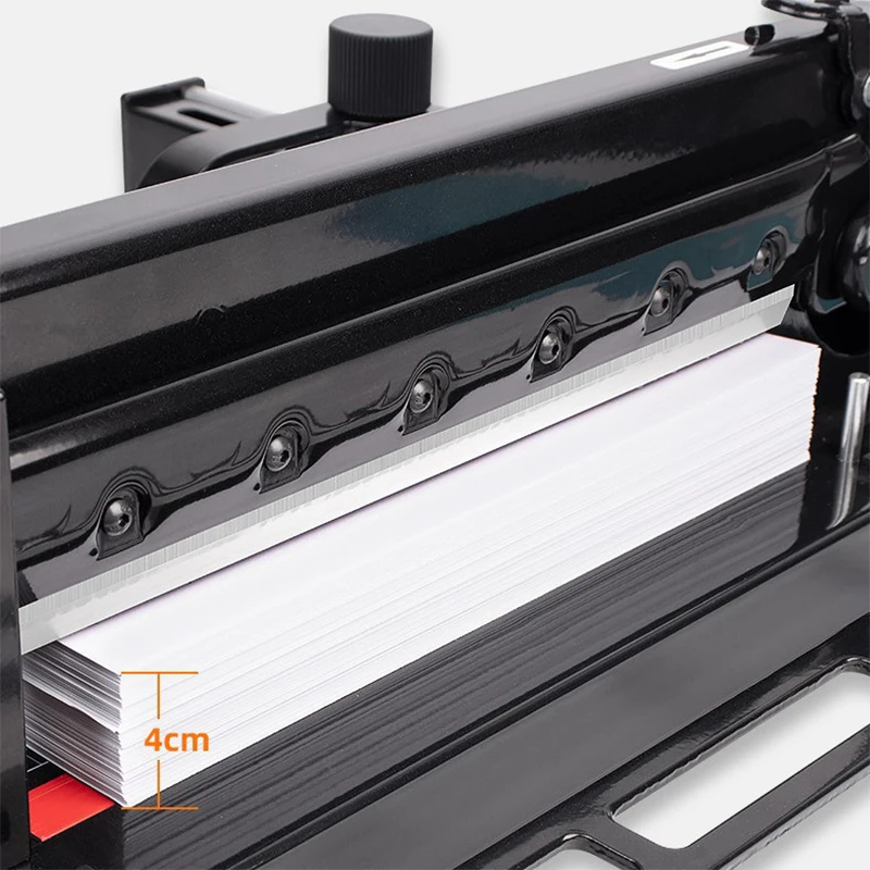 858A4/A3 Heavy-Duty Paper Cutter, Manual Business Card Cutter, Professional Photo Album/Portfolio Cutter, 4CM Cutting Thickness