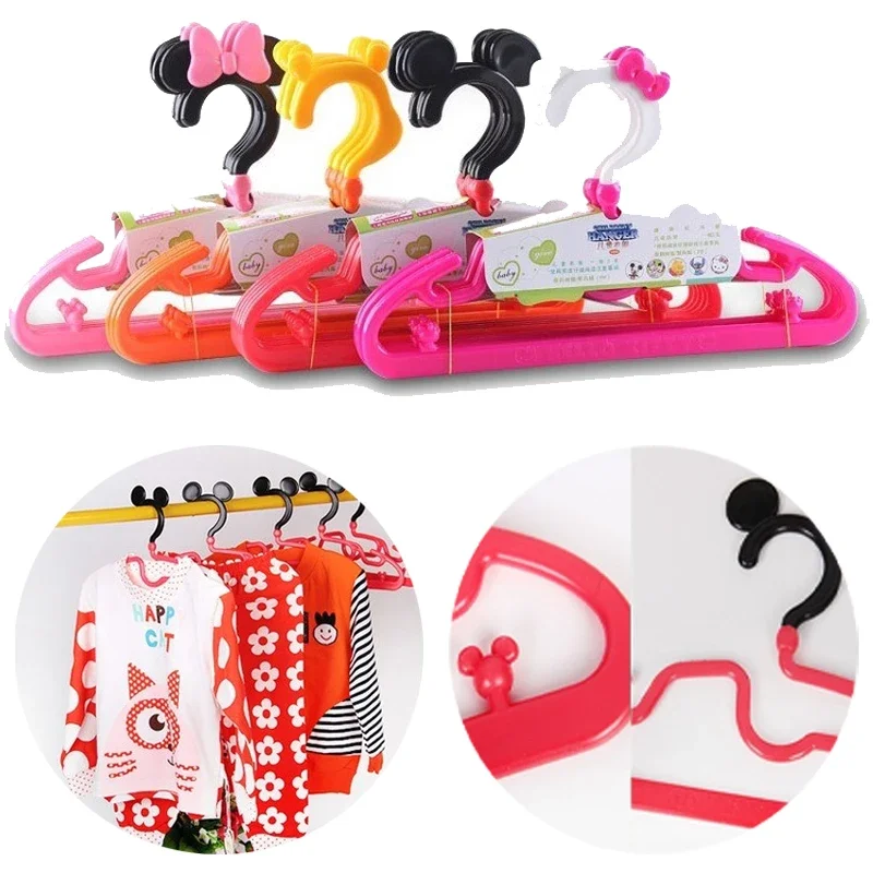 

Disney Mickey Minnie Mouse Baby Creative Hanger Rack Baby Clothes Hanger Home Girls Princess Room Nursery Decor for Kids Present