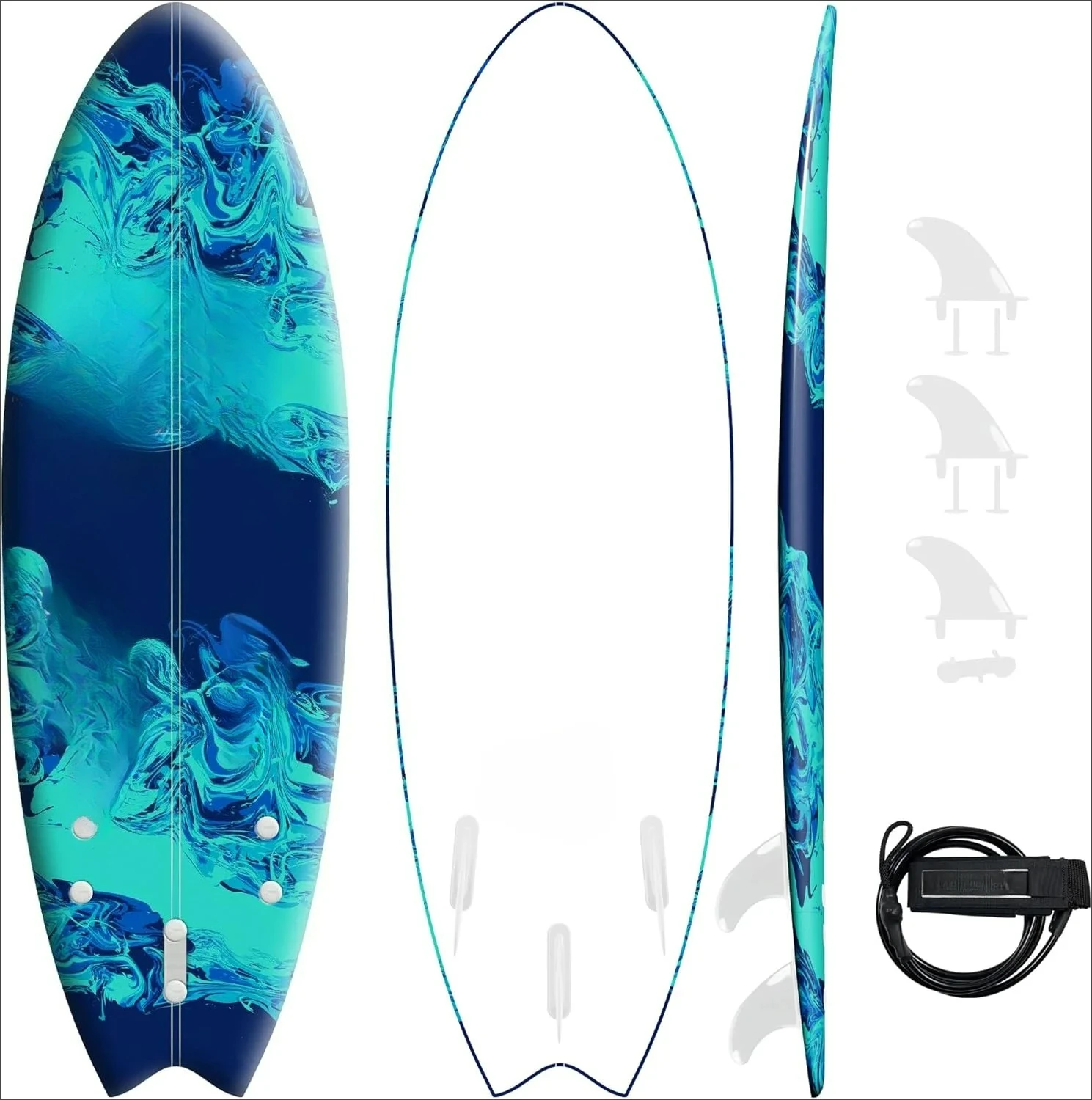 

Be suitable for Foam surfboards, suitable for adults customizable