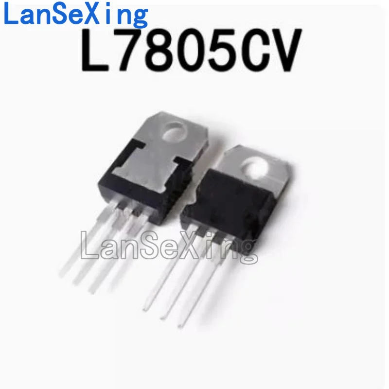 Three terminal stabilized voltage L7805CV TO-220 (10 pieces)