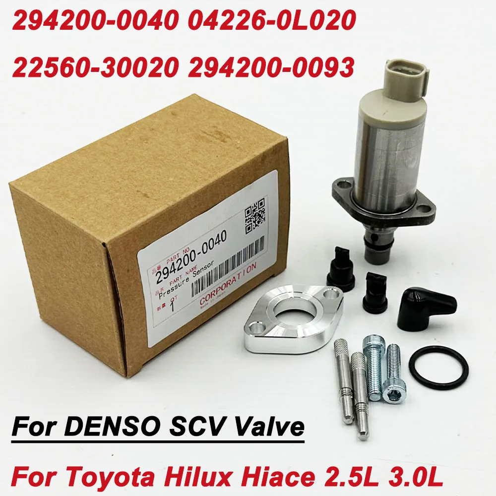 

NEW For D-ENSO OE 04226-0L020 294200-0040 294200-0042 04226-0L010 SCV Fuel Pump Suction Control Valve For Toyota Hilux Hiace