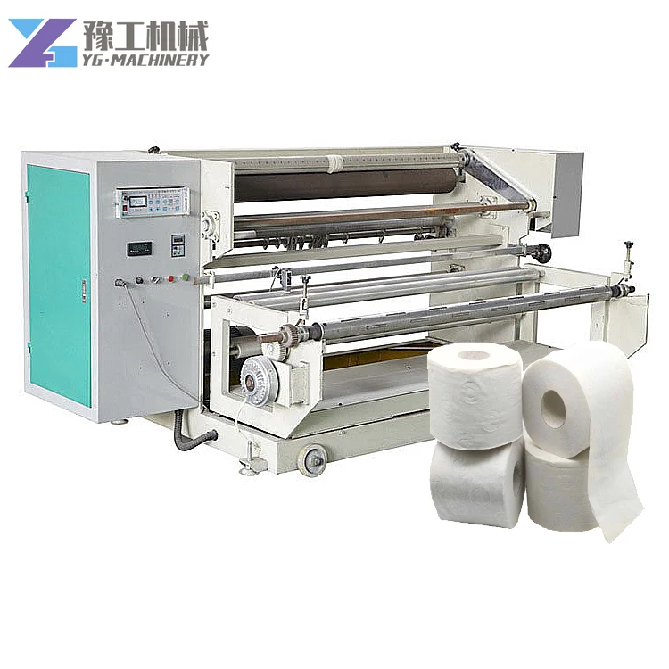 YG Toilet Tissue Paper Making Machine Commercial Toilet and Travel Paper Machine Non Stop Toilet Paper Machine