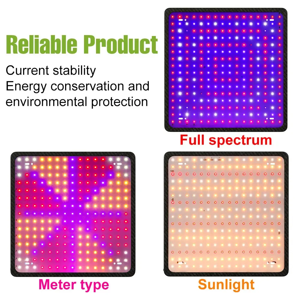 250 واط LED لوحة الكم مصنع ملء ضوء الطيف الكامل تنمو مصباح الدفيئة المائية الخضار بذور زراعة الإضاءة الاتحاد الأوروبي/الولايات المتحدة التوصيل