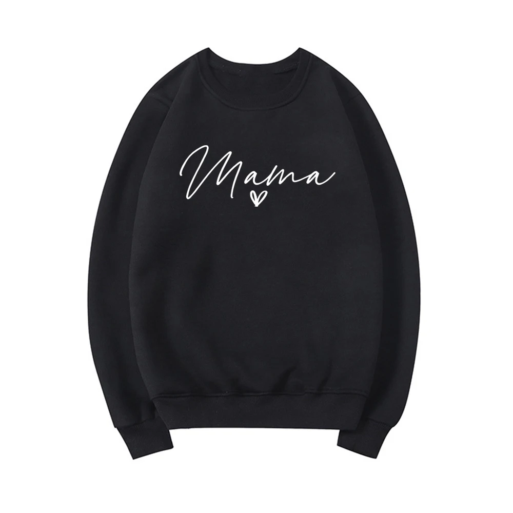 Mama Sweatshirt Pregnancy Reveal Sweatshirts Mama To Be Sweatshirt Gift for Mom Women Long Sleeve Pullovers Graphic Hoodies Tops