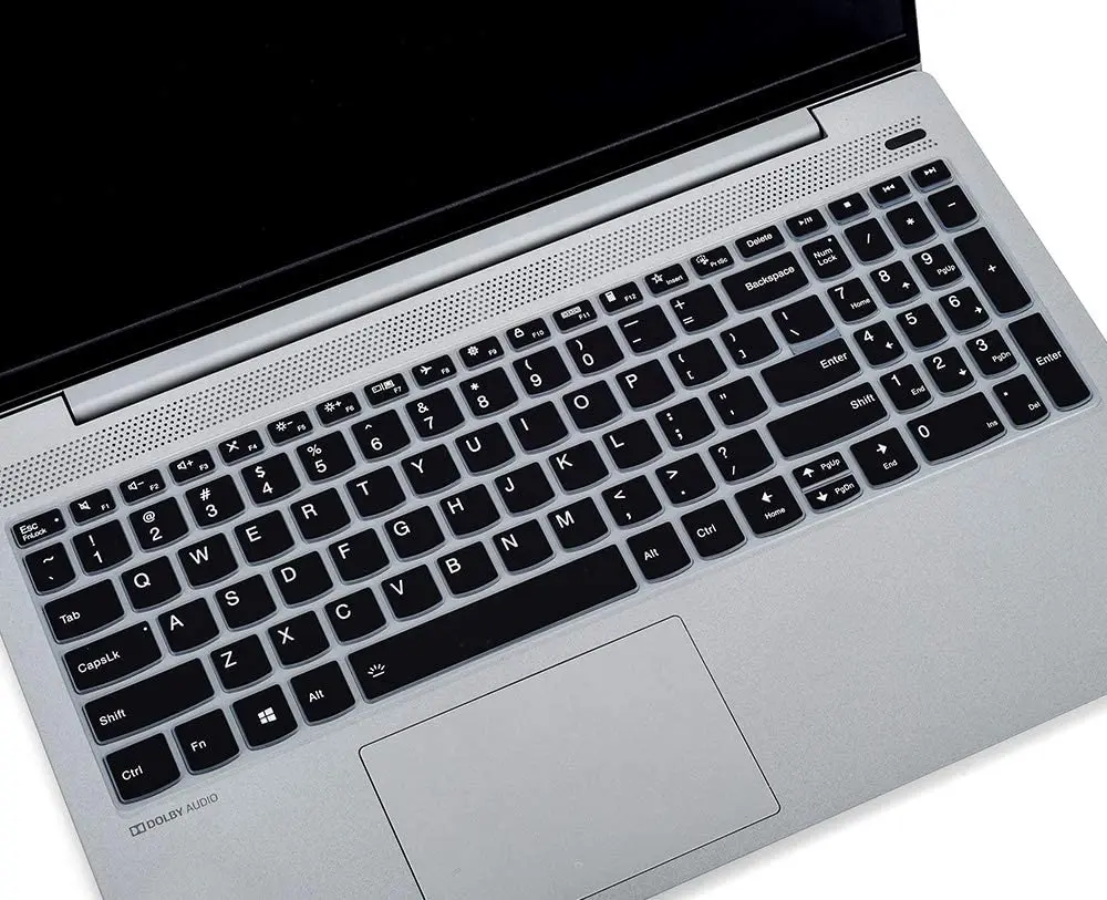 Para Lenovo Ideapad 5 15IIL05 15,6 “Lenovo Yoga Slim 7 15 Laptop funda protectora de silicona para teclado de portátil película protectora Skin Slim7 (15)