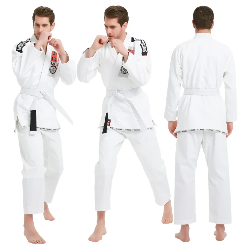 High quality Brazilian Kimono Jiu Jitsu abrasionproof Women Training Kids Adult BJJ GI MMA Custome Kimonos for Jiu-Jitsu Men
