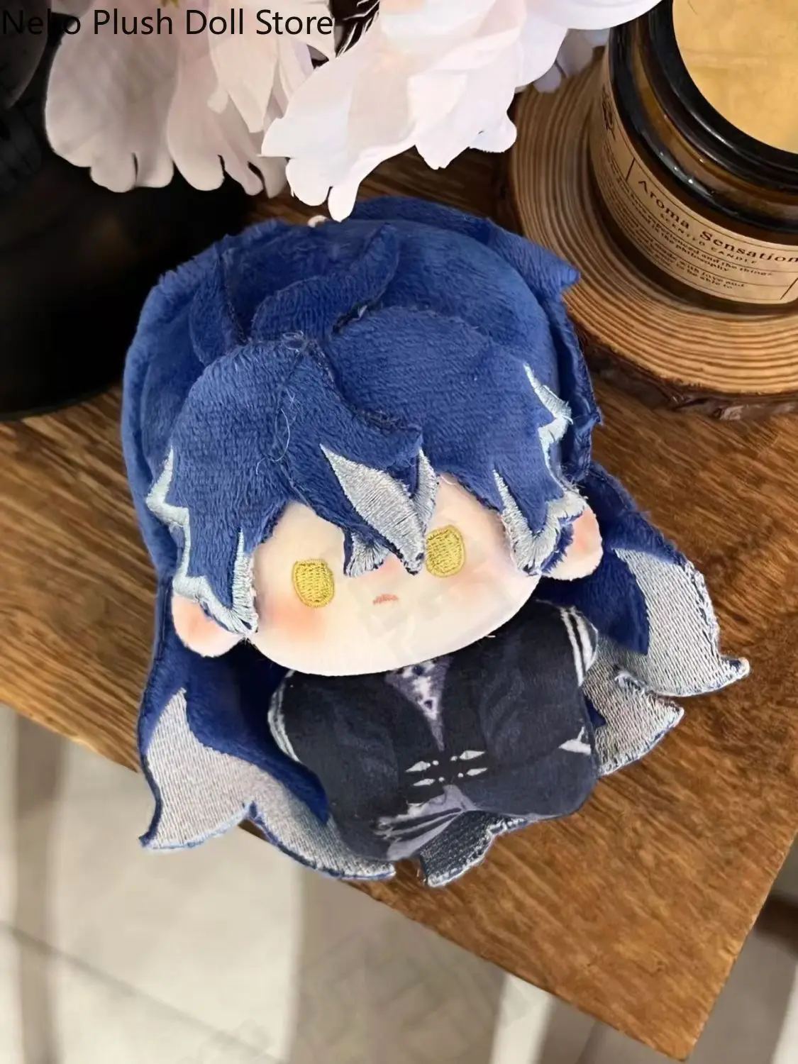 

Genshin Impact Kyryll Chudomirovich Flins Anime Plush Doll Body Dress Up Clothes Plushies Stuffed Toys Figures Gift Cosplay 10cm