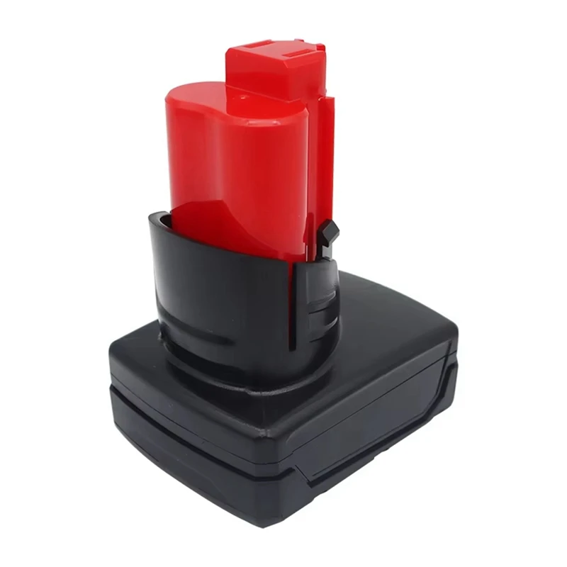 A98E-M12 Battery Plastic Case PCB Circuit Board Label For Milwaukee 12V 10.8V 48-11-2411 Li-Ion Battery Box Housing Shell