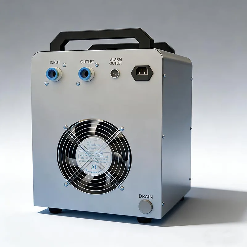 CW3000 Air Cooled Water Chiller Stable Cooling Device For Under 80W CO2 Laser Tube Engraving Cutting Machine Heat Dissipation