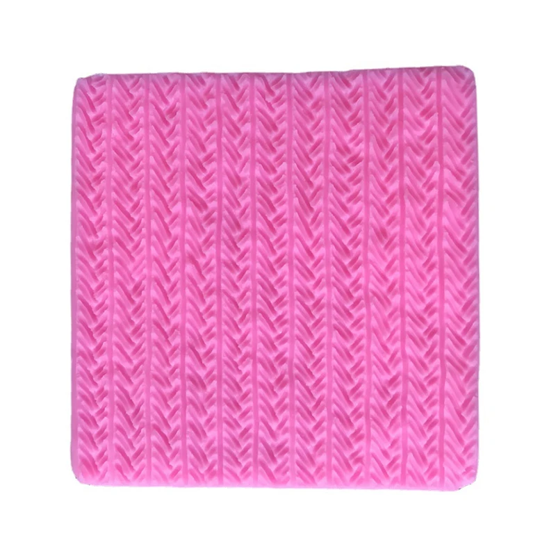 Knitwear Kitchen Boxs Lace Cooking Tools Chocolate Cake Decorating Silicone Mold For Baking Fondant Candy Sugar Craft