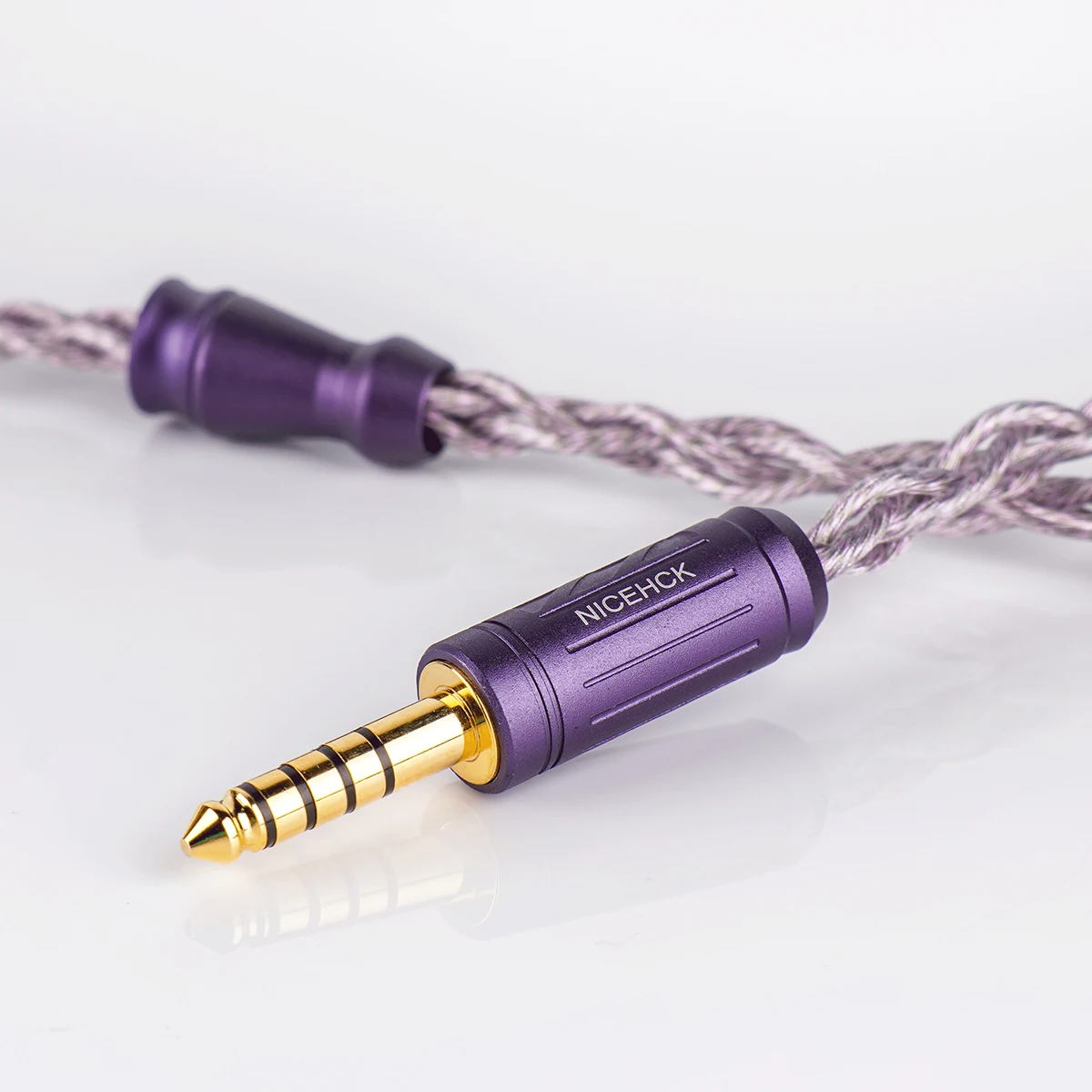 Nicehck acelilacシルバーメッキイヤホンワイヤー、ヒマラヤパフォーマー8 f1 pro bajie、7n occ 7n、mmcx 2pinのケーブルを交換