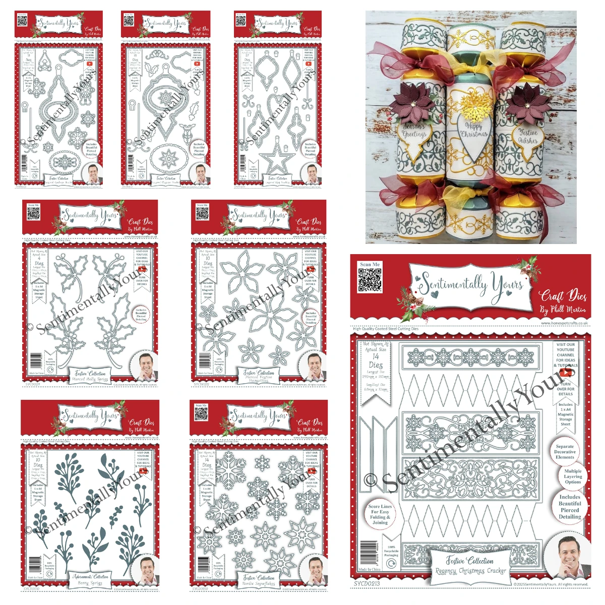 

Christmas Cracker Metal Cutting Dies Mold Craft Decoration Scrapbook Embossing Template DIY Greeting Card Handmade 2025 Festive