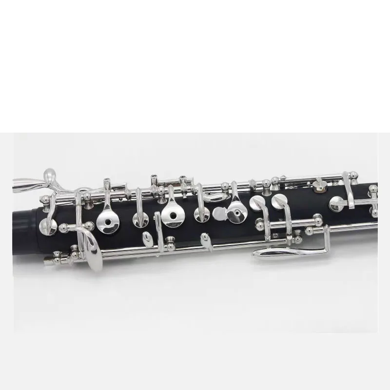 C-key semi-automatic silver plated button for oboe performance beginner's level woodwind instrument  english horn