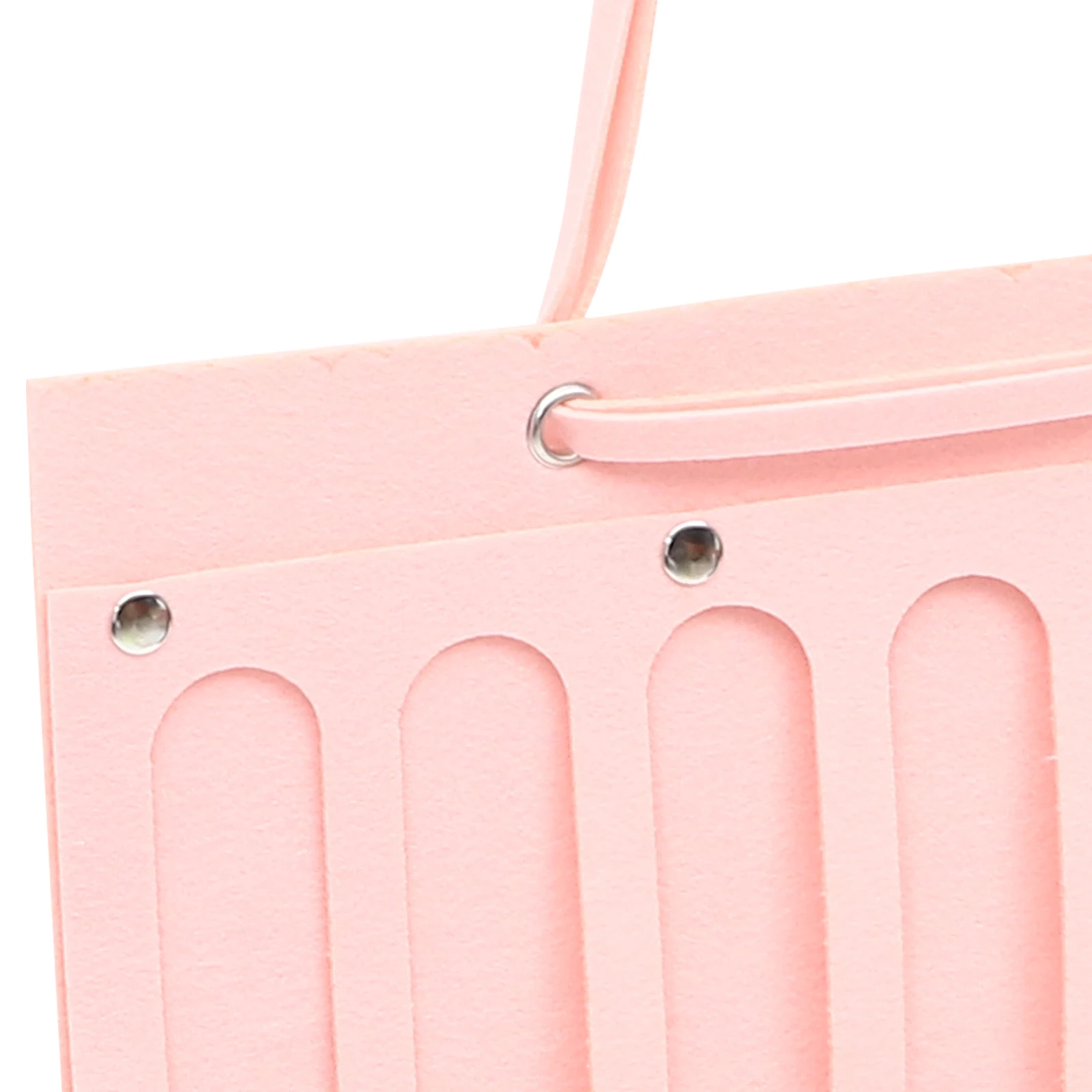 

Hair Clip Storage Hanging Bag Girl Headbands Ribbon Hanger Organizer for Girls Bow Pu Rack