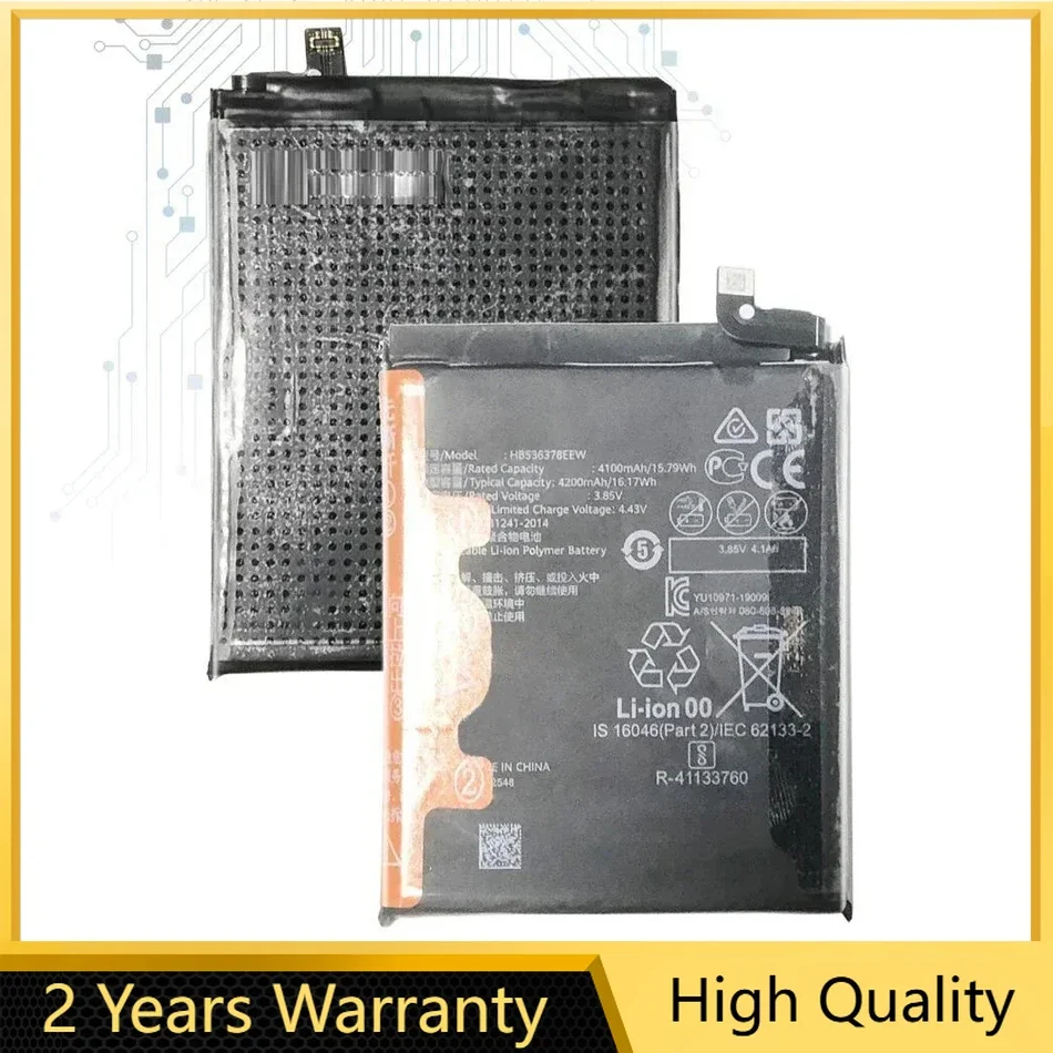 Battery HB536378EEW 4200mAh For Huawei P40 Pro p40Pro 5G ELS-AN00 HB525777EEW Batterij + Track NO