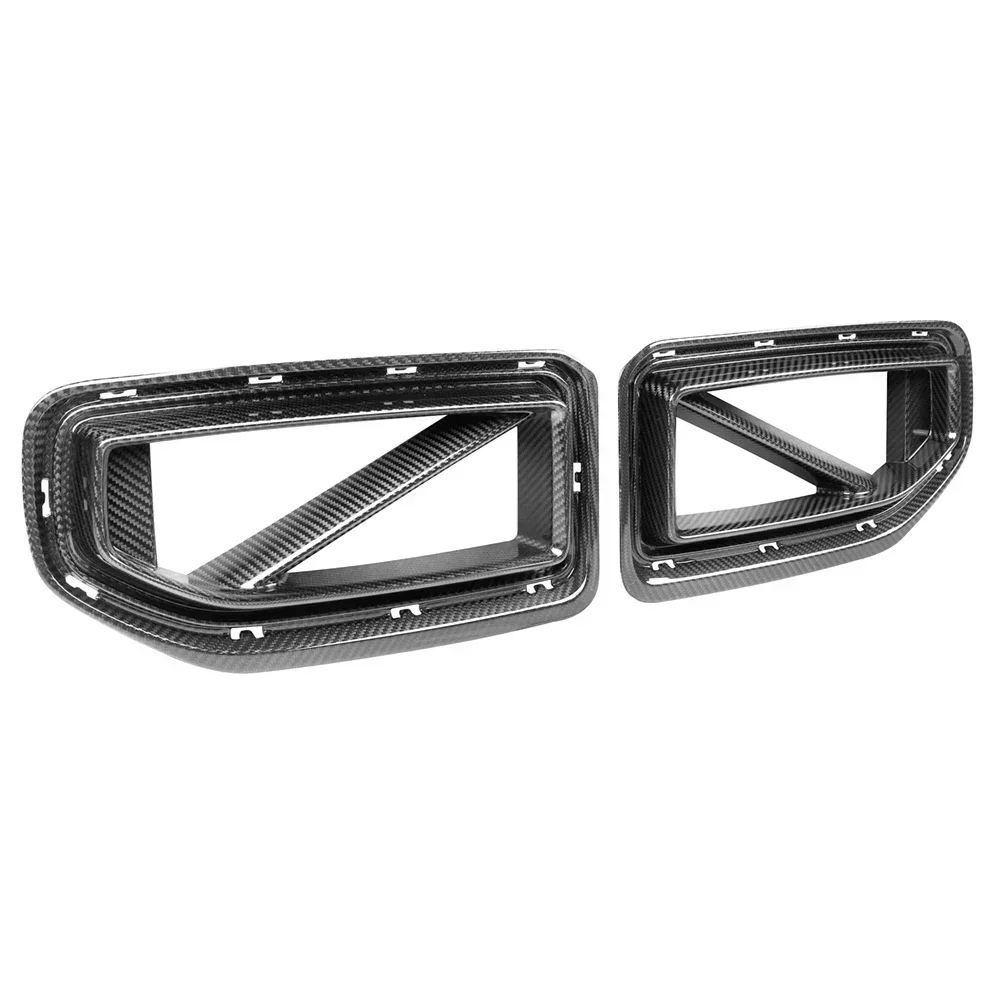 Dry Carbon Fiber Grill Grille Frame For BMW G87 M2 23-in VS Style