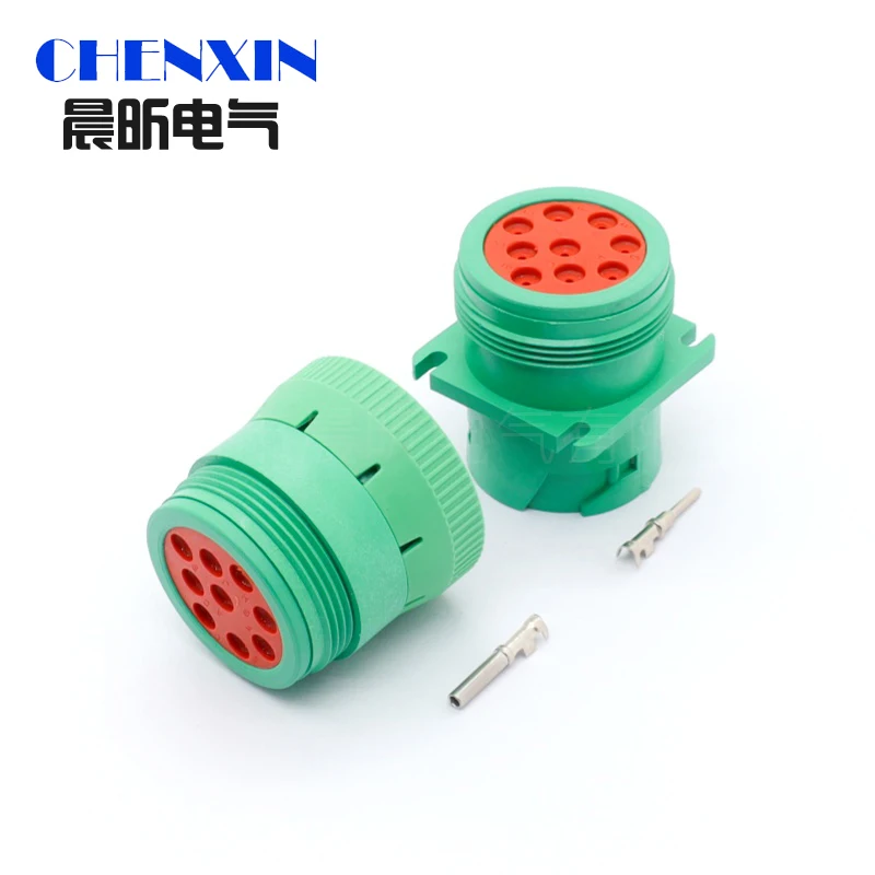 for Deutsch auto connector Diagnosctic Tool 9 pin waterproof  circular Connector HD16-9-1939P HD16-9-1939S for Track J1939