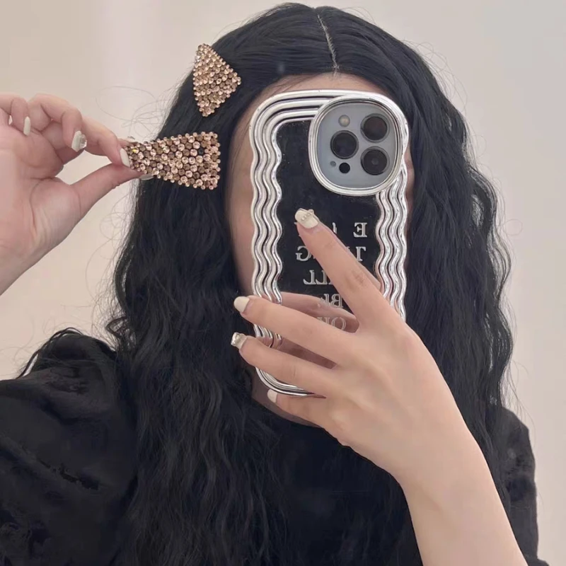 1pc Koreanische Neue Kristall Dreieck BB Haarnadel Haar Seite Clips für Mädchen Frauen Kinder Geschenk Hochzeit Party Haar Zubehör – Detail 1