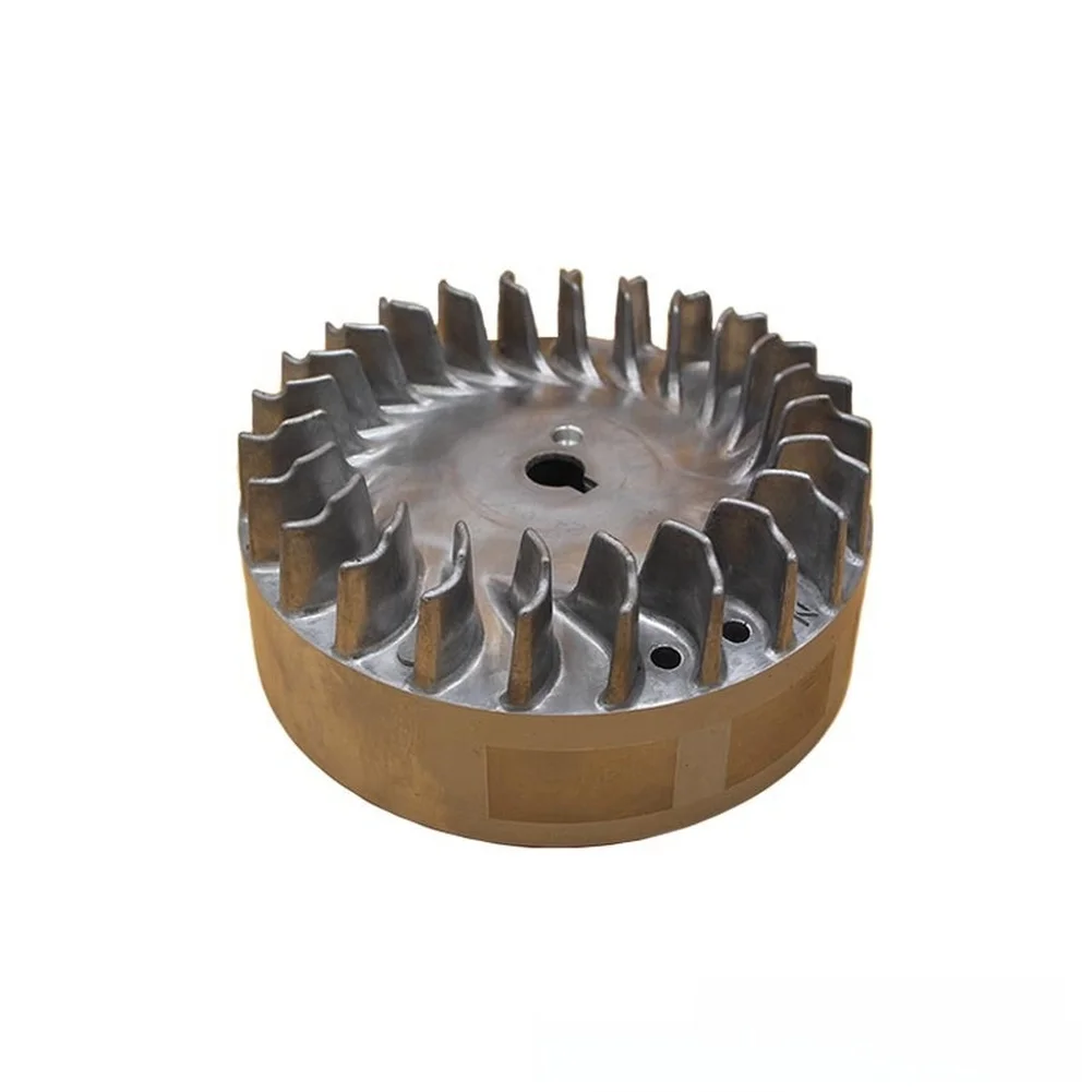 Long Lasting for Lawn Mower Replacement Part GXV160 Flywheel Rotor High-strength Metal Construction for Direct Fit Design