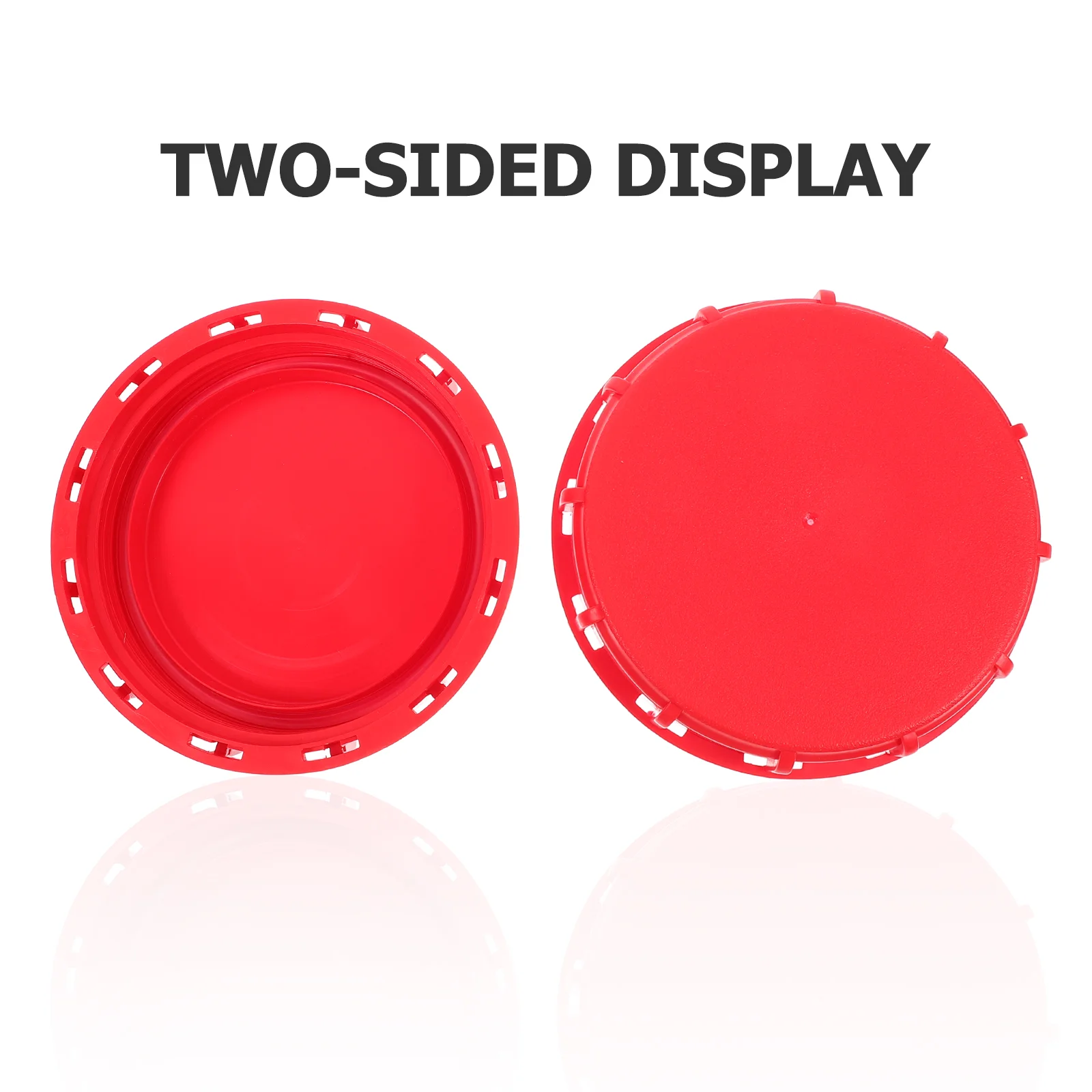 2 Pcs Ton Barrel Cover Water Tote Tank Lid for Ibc Liquid Storage Plastic Equipment