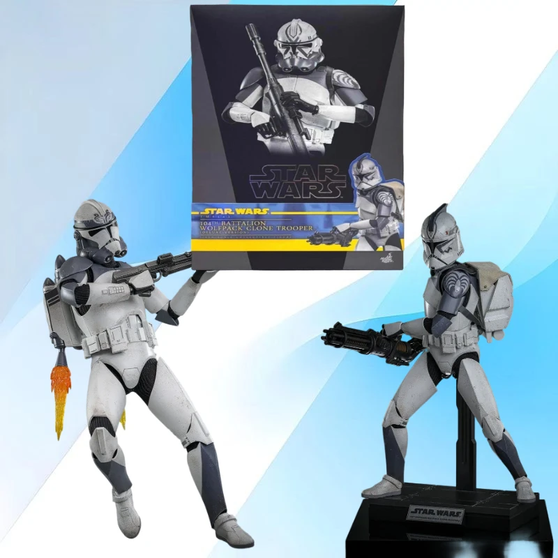 

Оригинальная фигурка Hot Toys HT TMS143 104-й батальонный отряд Wolfpack Clone Trooper Star Wars The Clone Wars Deluxe Ver 1/6, в наличии, аниме-игрушки