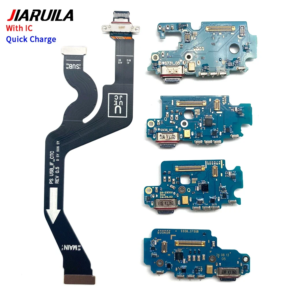 USB Charger Charging Dock Port Connector Flex Cable For Samsung S25 S25 Ultra S25 Plus S25 Edge