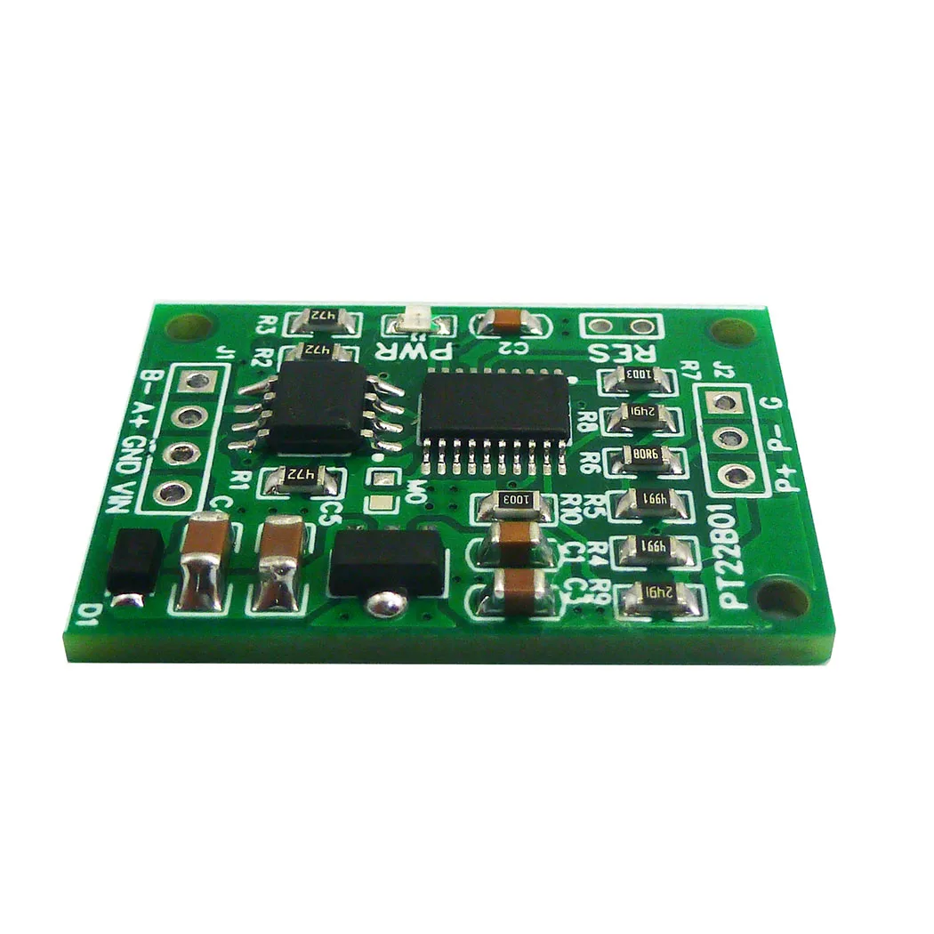 PT21A01 DC12V PT100 RTD преобразователь с RS485 Modbus RTU сенсором для точного контроля температуры