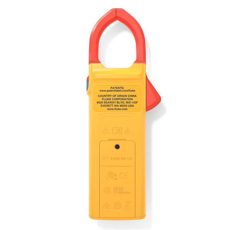 Fluke 301 Series Professional Digital Clamp Meter AC/DC Voltage Tester with ohm, Continuity Measurement