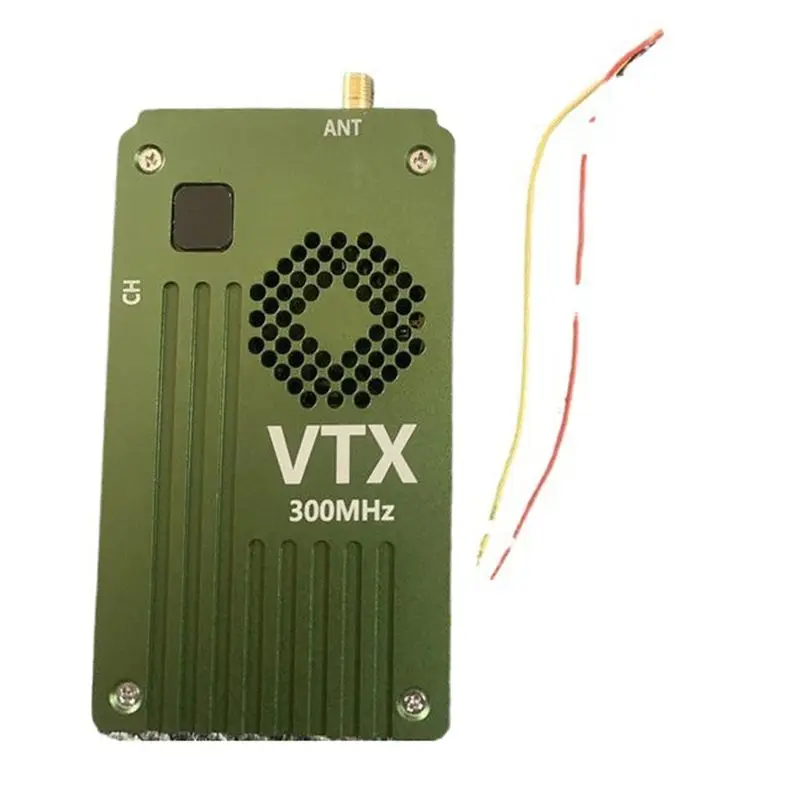High-Power 1.3Ghz 8W VTX For Drones, Ensuring 40Km LOS Video And Image Transmission