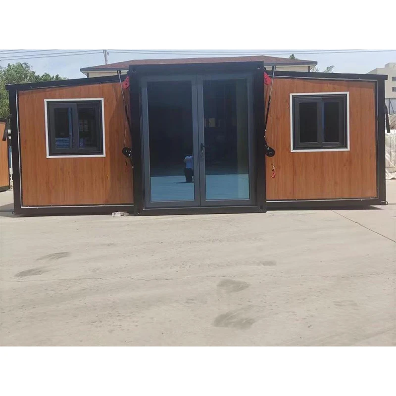 Low Price Australian Customized Modular Expandable Container 2 Bedroom With Toilet Prefab Homes Expandable Container House