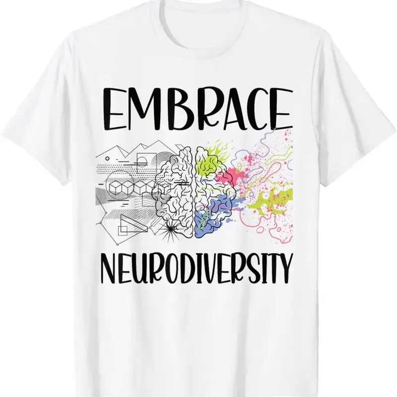 Embrace Neurodiversity Neurodivergent T Shirt