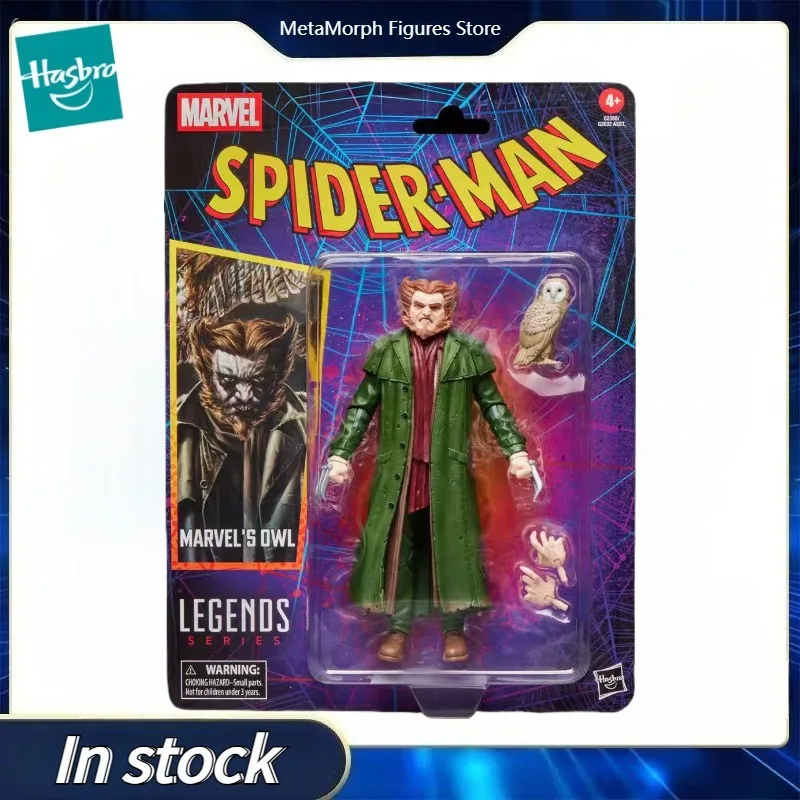 

Оригинальная аниме-фигурка Hasbro Marvel Legends Series Spider-Man OWL, коллекция игрушек в подарок