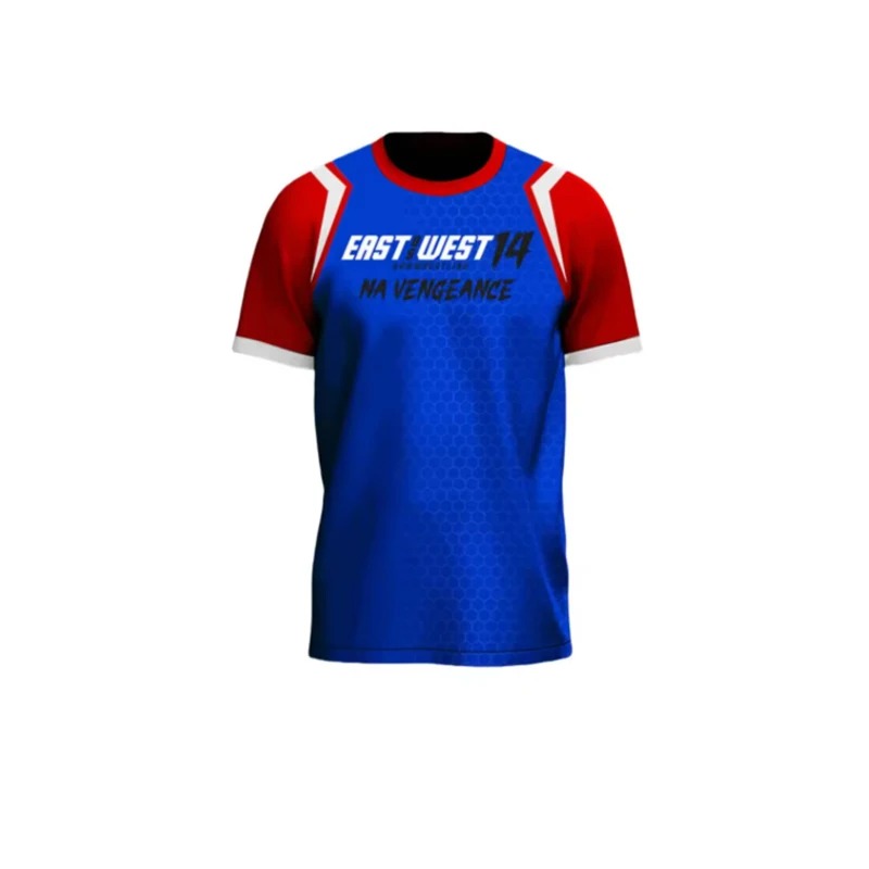 New East VS West 14 Devon Larratt Arm Wrestling Jersey Team Wrist Enthusiasts Training Fitness Game-day Uniform Clothes T-shirts